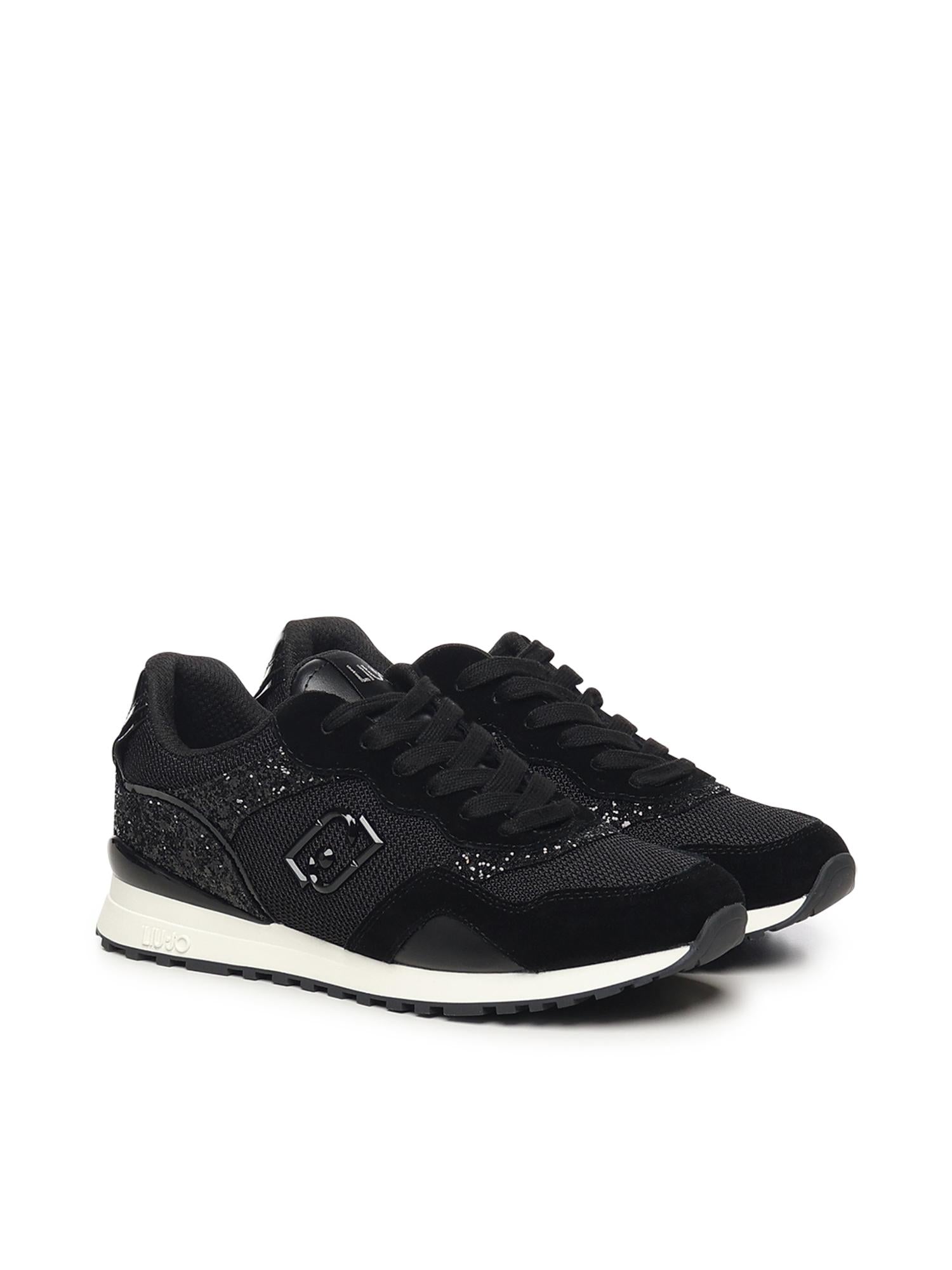 Sneakers glitter e mesh BF5015TX493 22222 LIU JO 