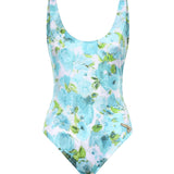 Costume da bagno intero con stampa fiori acquatici CH26UMB23342 91J CHLOÉ 