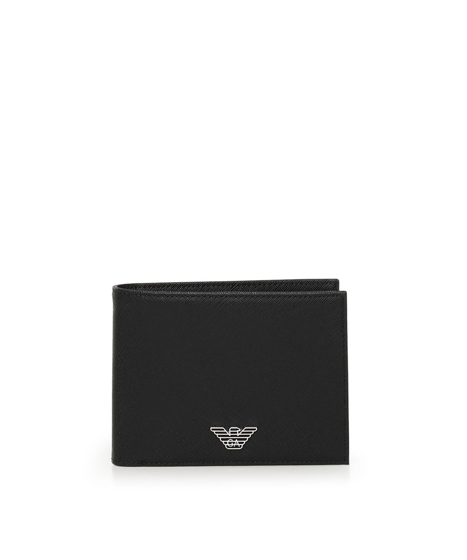 Portafoglio bifold in saffiano Y4R165 Y138E81072 EMPORIO ARMANI 