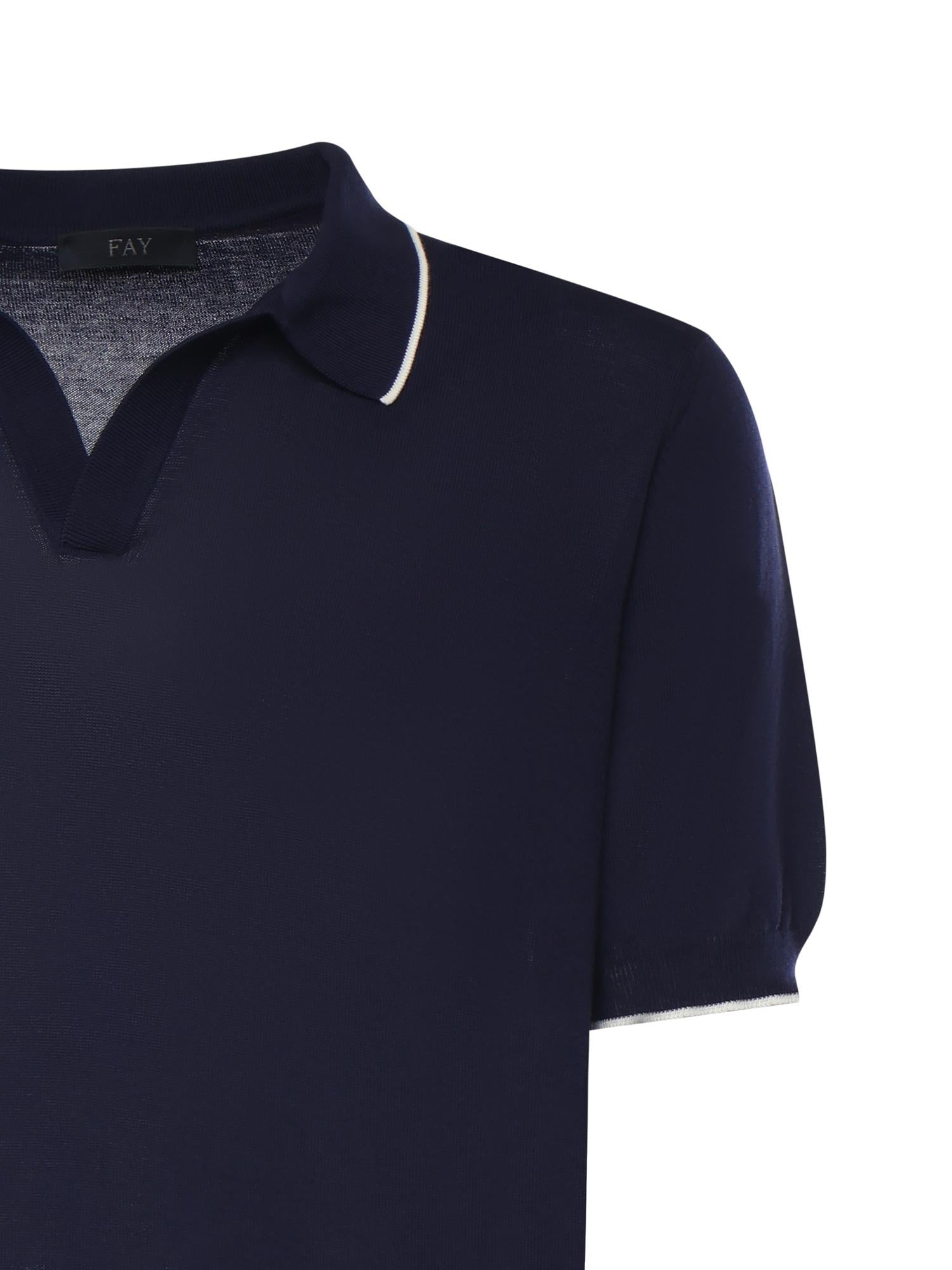 Polo in maglia di cotone NMMC1521740VHY 0535 FAY 