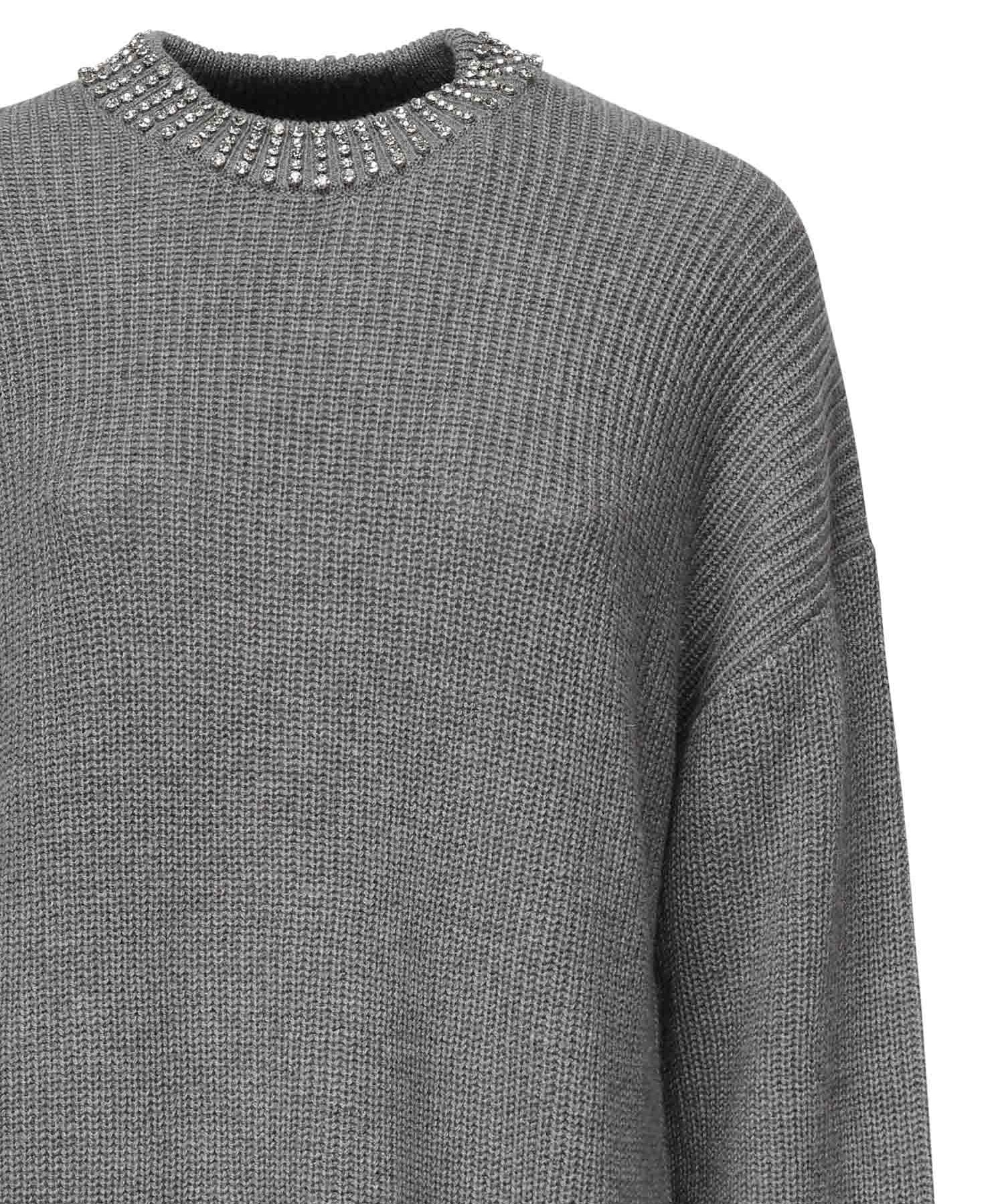 Abito Ask in maglia di misto lana 105746 A2S4II2 PINKO 