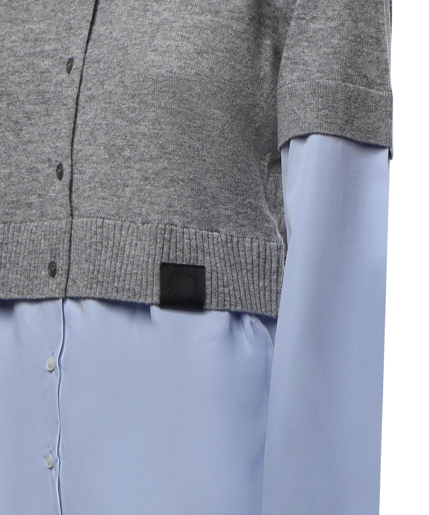 Cardigan-camicia in maglia 6K1237 3S26581262 STELLA McCARTNEY 