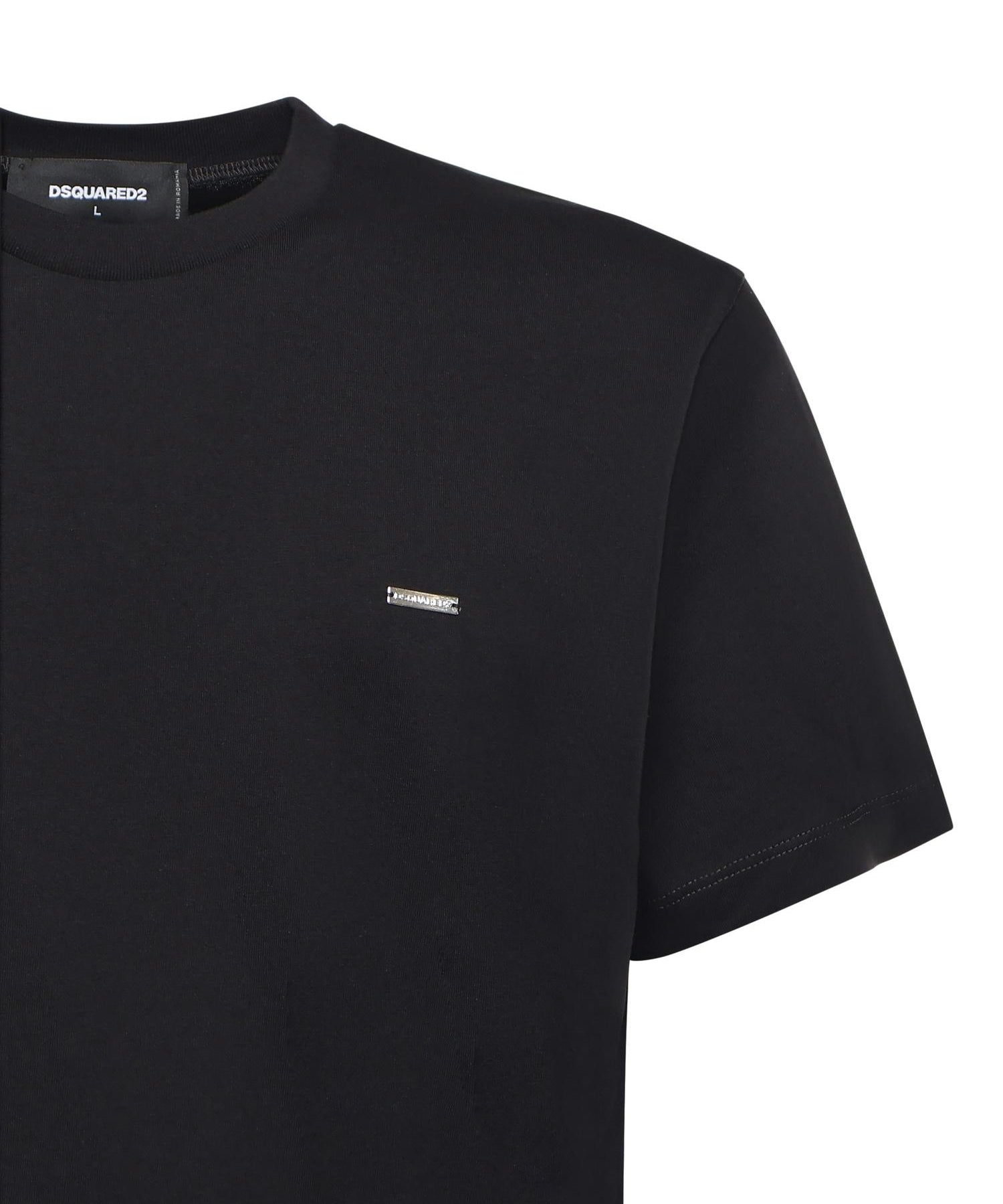 T-shirt con logo in cotone S74GD1253 D20020900 DSQUARED2 