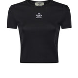 Top cropped in cotone FS8110 ANQMF0GME FENDI 