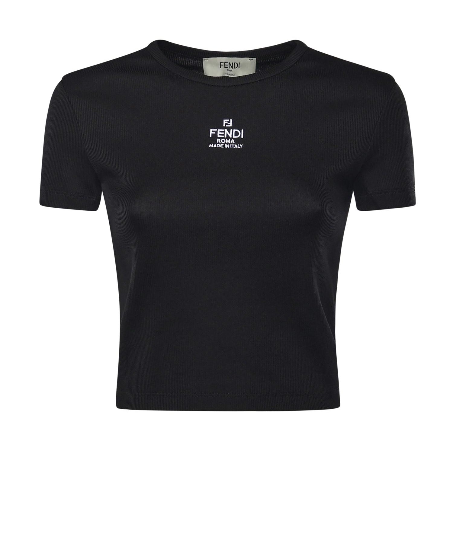 Top cropped in cotone FS8110 ANQMF0GME FENDI 