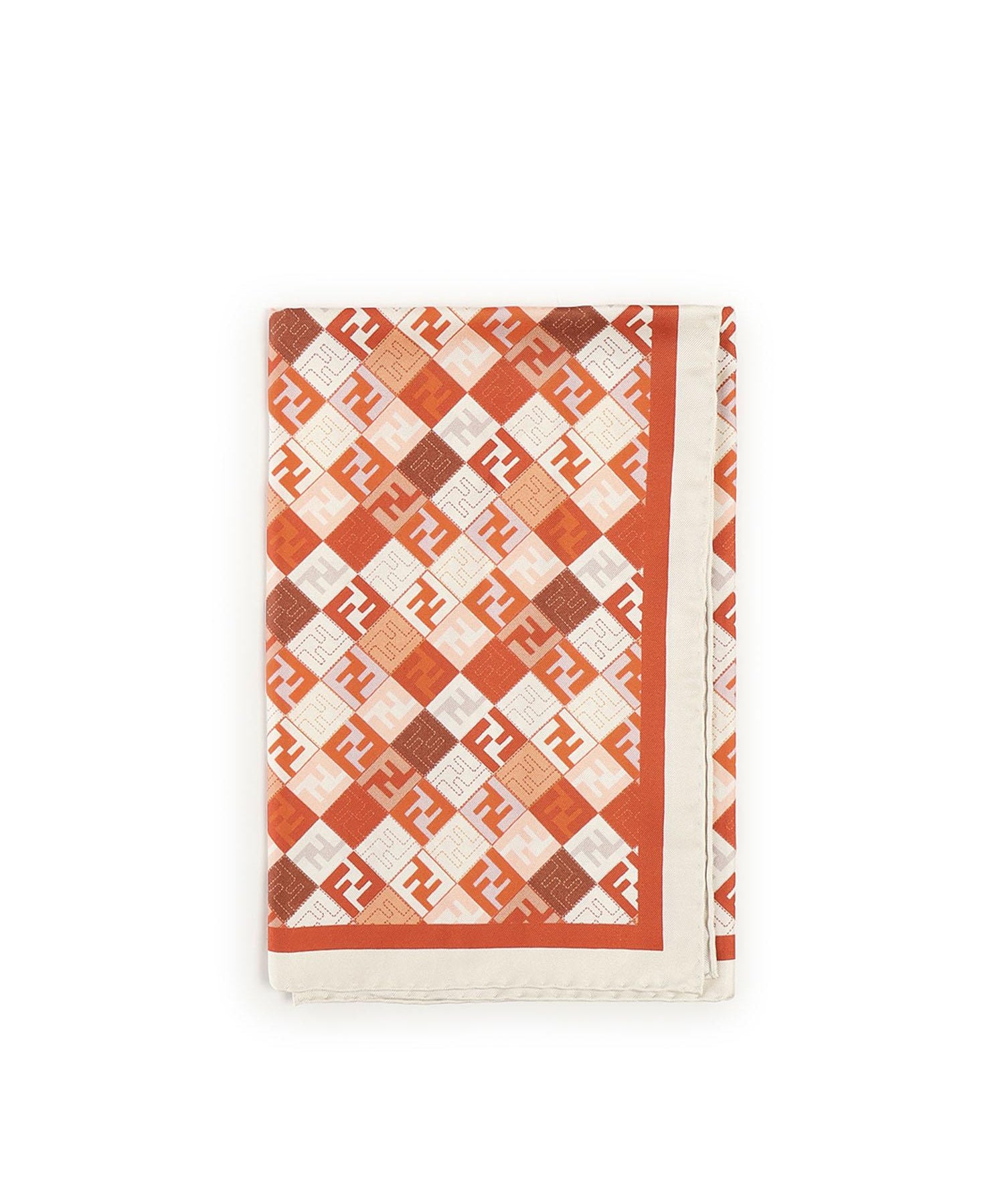 Foulard in seta rossa FXT155 AUMDF0FVW FENDI 