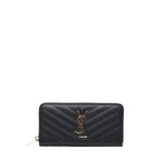 Portafogli Cassandre matelassé<BR/> 358094 BOW011000 SAINT LAURENT 