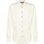 Camicia Martini in seta jacquard logo G5MM4T FJ1JYN0000 DOLCE & GABBANA 