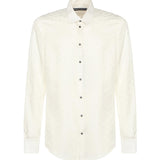 Camicia Martini in seta jacquard logo G5MM4T FJ1JYN0000 DOLCE & GABBANA 