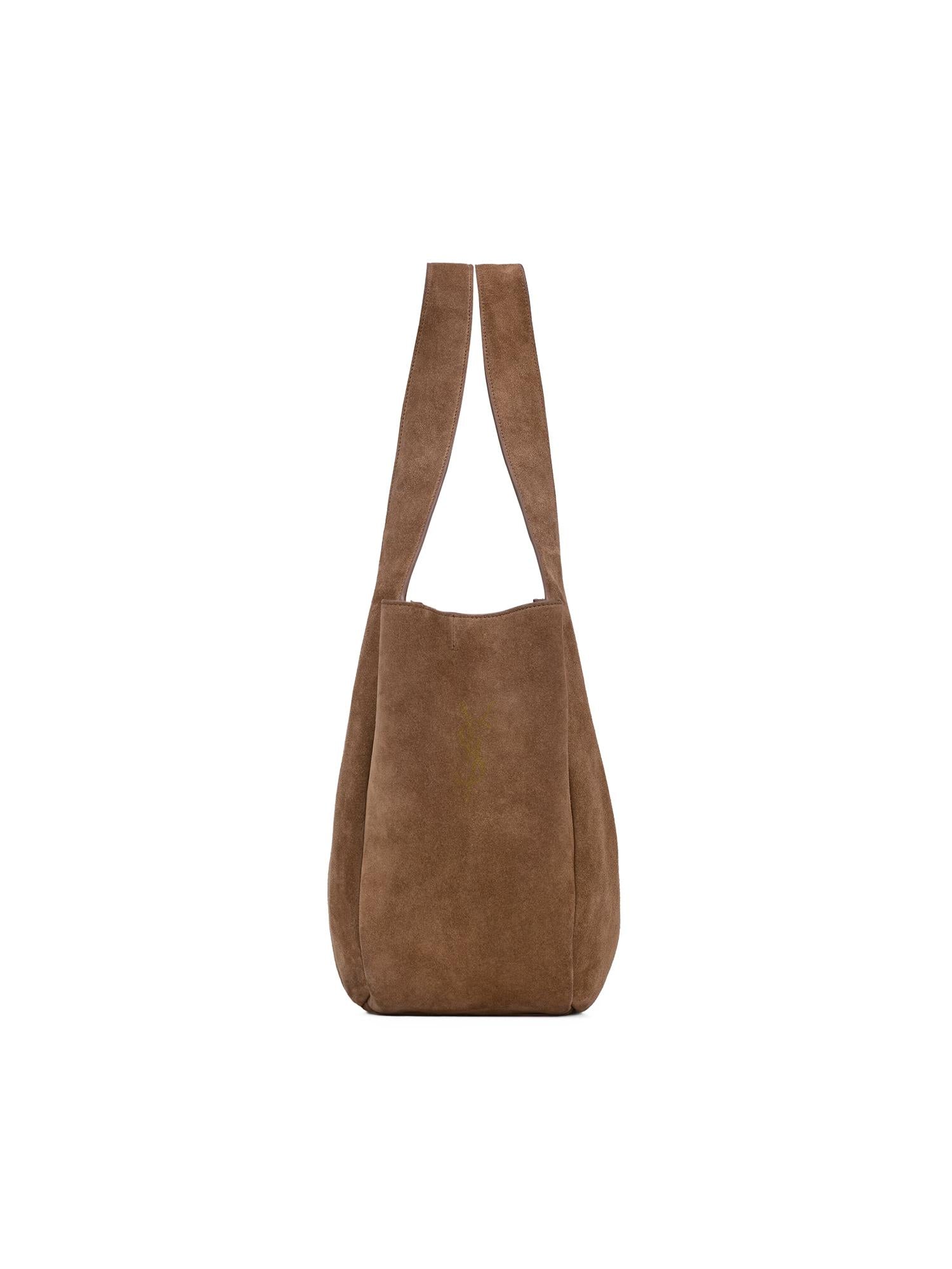 Borsa tote Le 5 à 7 Bea in suede 763435 008IW2885 SAINT LAURENT 