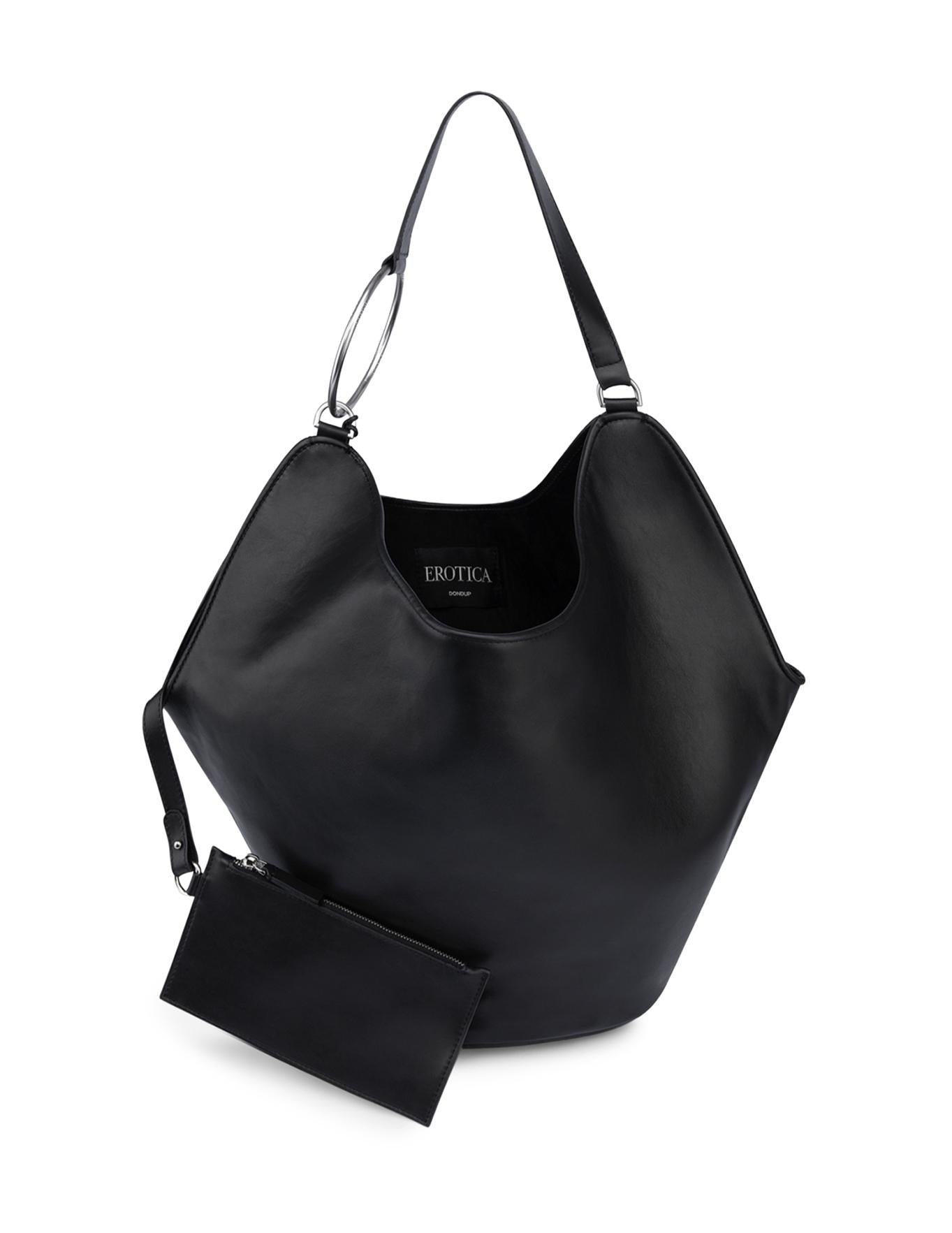 Borsa Big hobo in pelle WB321 PL0725D999 DONDUP 