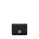 Portafoglio trifold Anagram in pelle di vitello C821TR2X16 1206 LOEWE 
