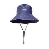 Cappello Le Bob De-Nîmes con logo ACU00721AD00061 330 JACQUEMUS 