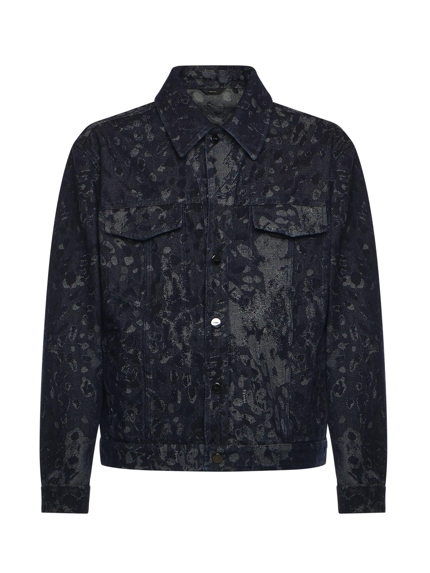 Giacca in denim jacquard FW0428 AW1BF0QA2 FENDI 