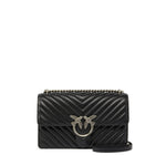 Borsa media a tracolla Love Bag One Chevron 100941 A0GKZ99O PINKO 