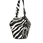 Borsa Lotus Mini in cavallino e suede H2056 1002294 KHAITE 