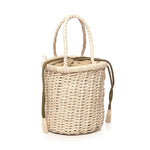 Borsa a secchiello "Lina mini" in pelle 8704 NATURAL DRAGON DIFFUSION 