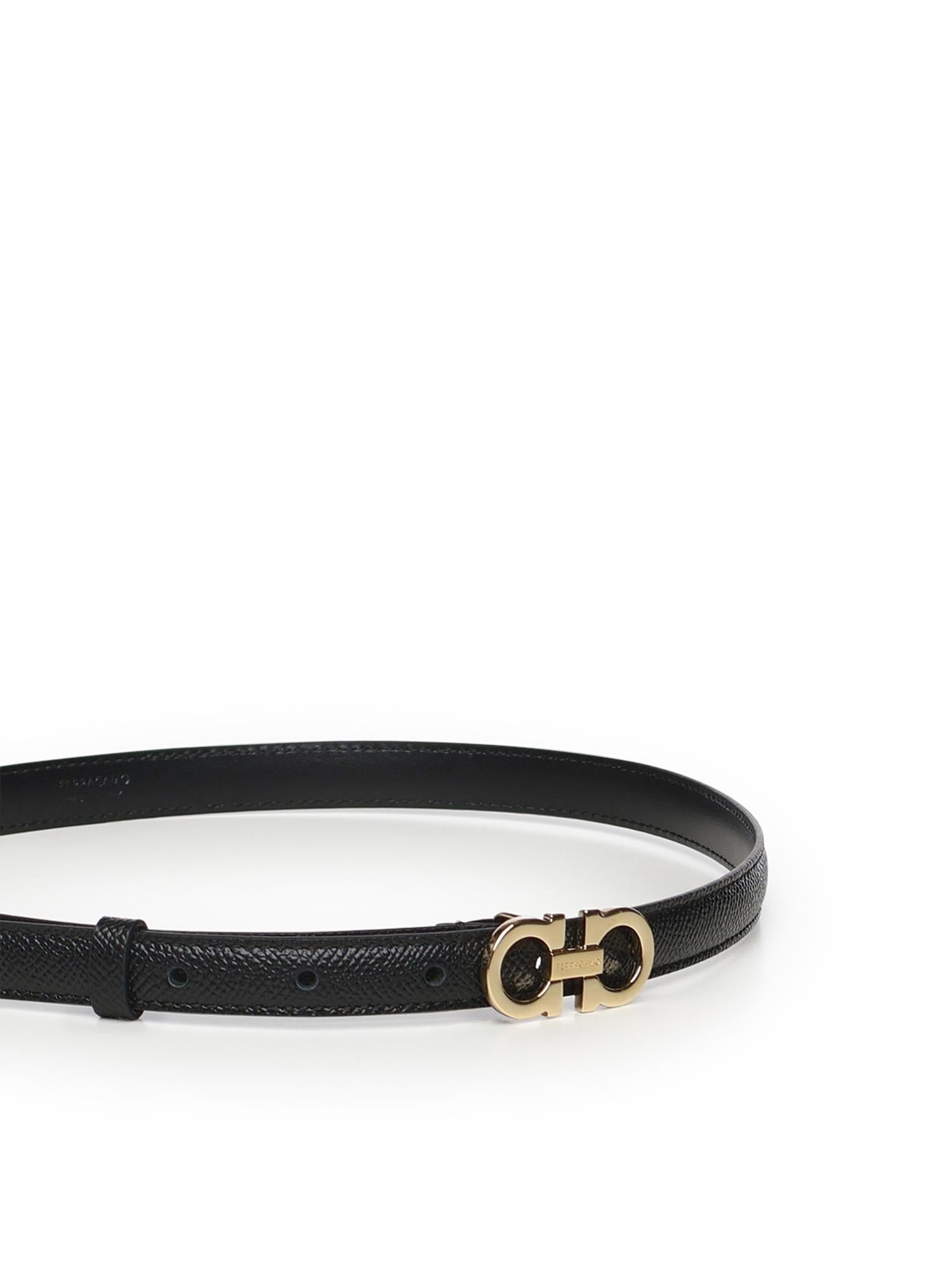 Cintura Gancini in pelle 23B224 675180193 FERRAGAMO 