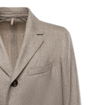 Cappotto monopetto in misto lana E2718F 10P SANTANIELLO 