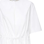 Abito t-shirt arricciato AA9R2659T611B 000 ALAIA 