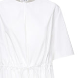 Abito t-shirt arricciato AA9R2659T611B 000 ALAIA 