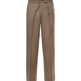 Pantalone "Le Pantalon Chevron" in lana IBP191WV009 BN Drôle de Monsieur 
