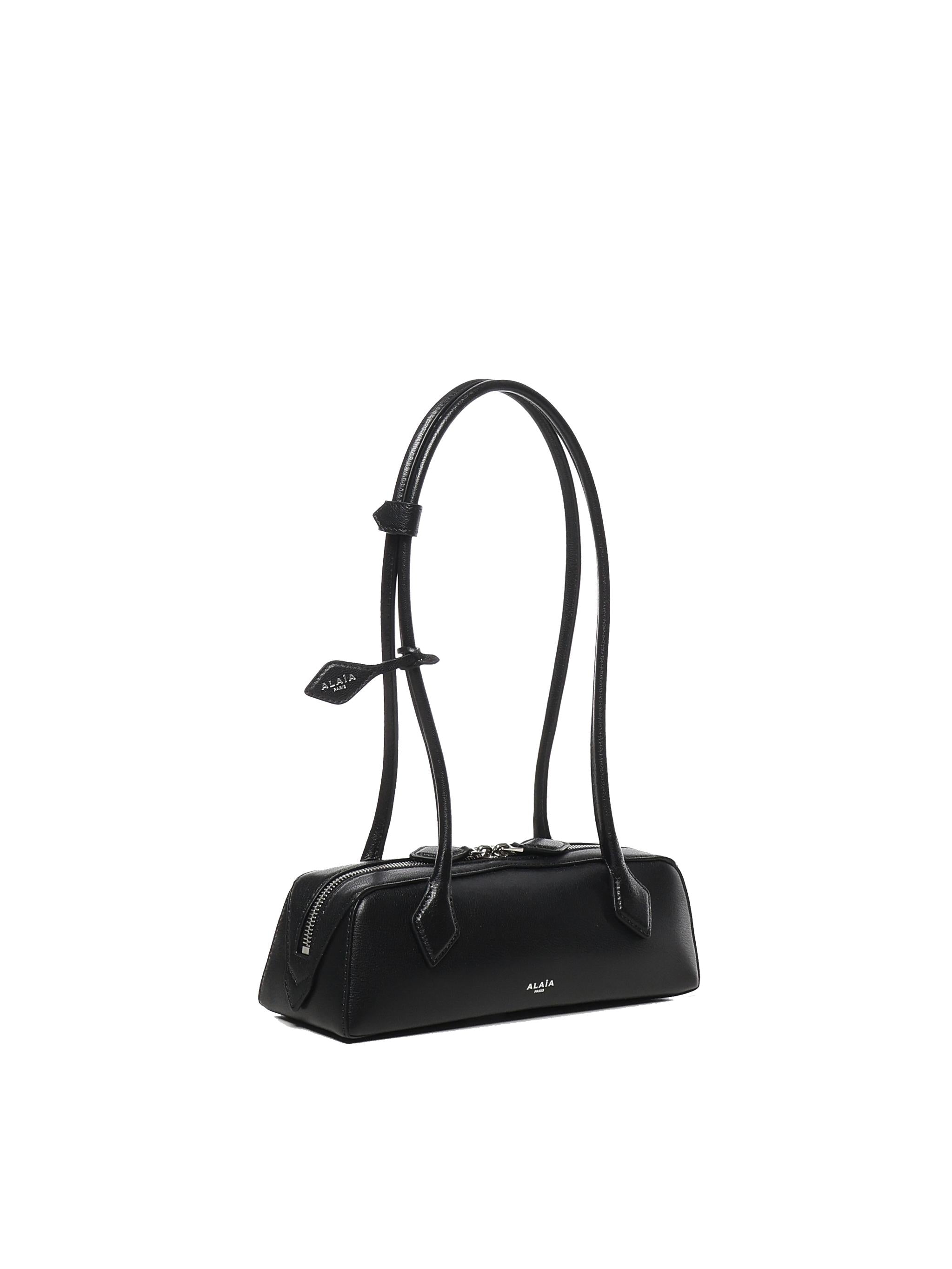 Borsa Le Teckel piccola in pelle AA1S06029CA212 999 ALAIA 