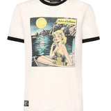 T-shirt in cotone con stampa G8PV1T G7PHFA4567 DOLCE & GABBANA 