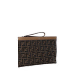 Pouch Piatta Medium FF Jacquard 7N0134 AFBVF1HRM FENDI 