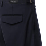 Bermuda Jessie in misto lana<BR/> MCJES3687S26B 016 MICHAEL COAL 