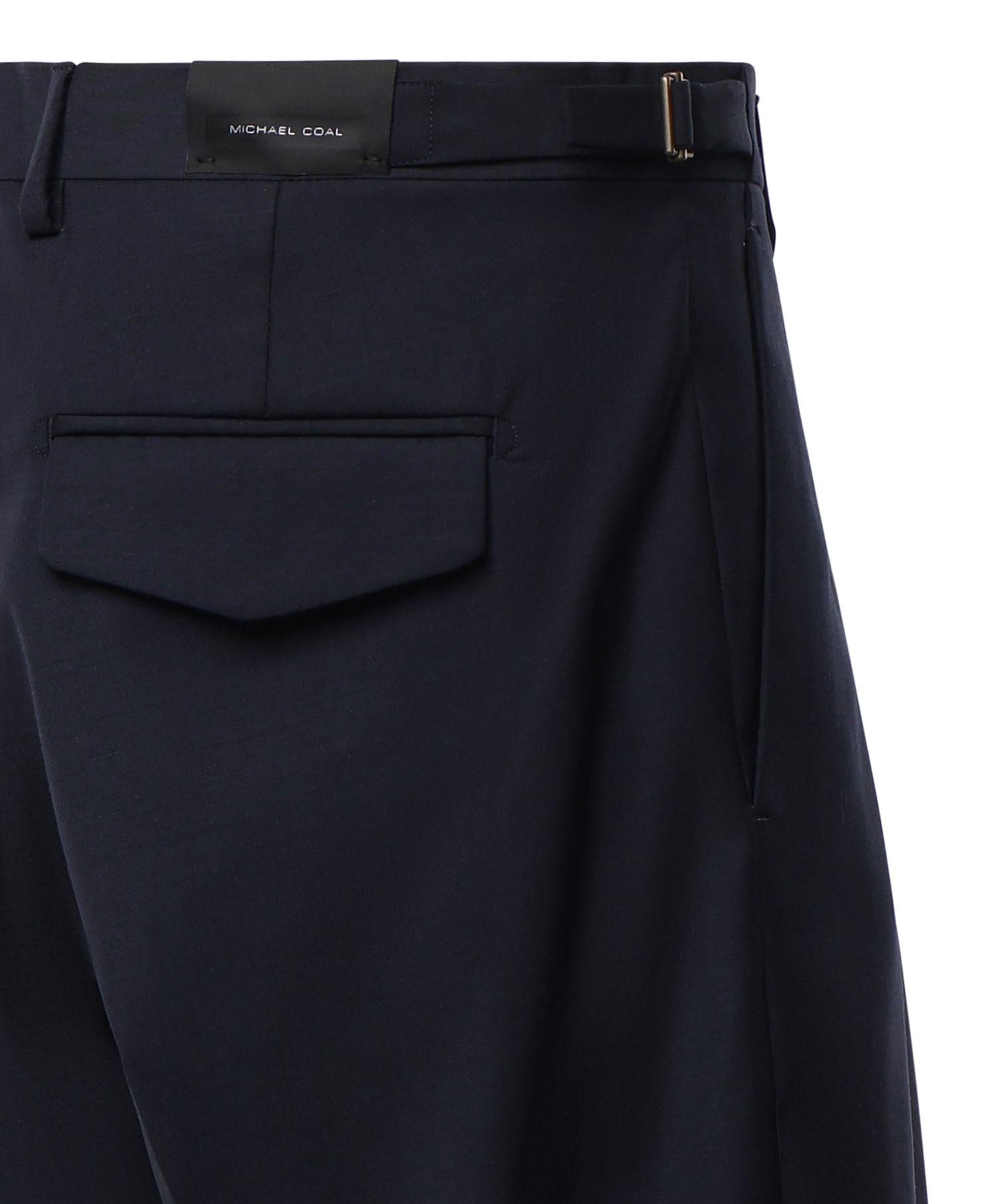 Bermuda Jessie in misto lana<BR/> MCJES3687S26B 016 MICHAEL COAL 