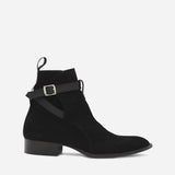 Stivaletti Flash in suede 3126 7126 SUEDEBLACK GIULIANO GALIANO 