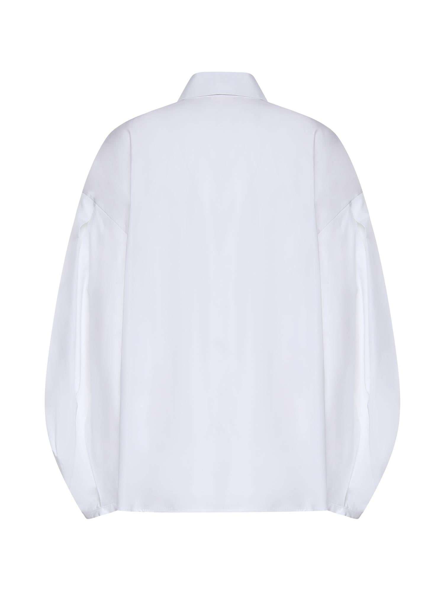 Camicia in popeline di cotone 80AAL648 N0718003 GENNY 