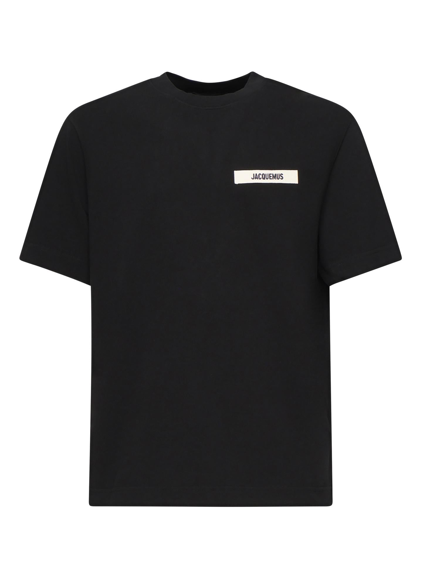 T-shirt le t-shirt gros-grain 25HTSM00133AJ00226 990 JACQUEMUS 