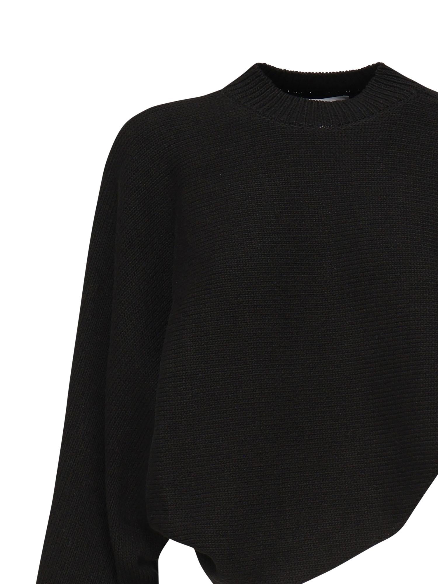 Pullover asimmetrico AA9G0043K082B 995 ALAIA 