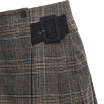 Minigonna consolata in check 106076 A2ZZPIP PINKO 