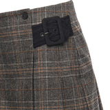 Minigonna consolata in check 106076 A2ZZPIP PINKO 