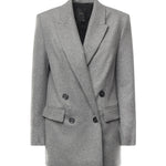 Giacca doppiopetto in misto lana 106099 A2ZUI76 PINKO 