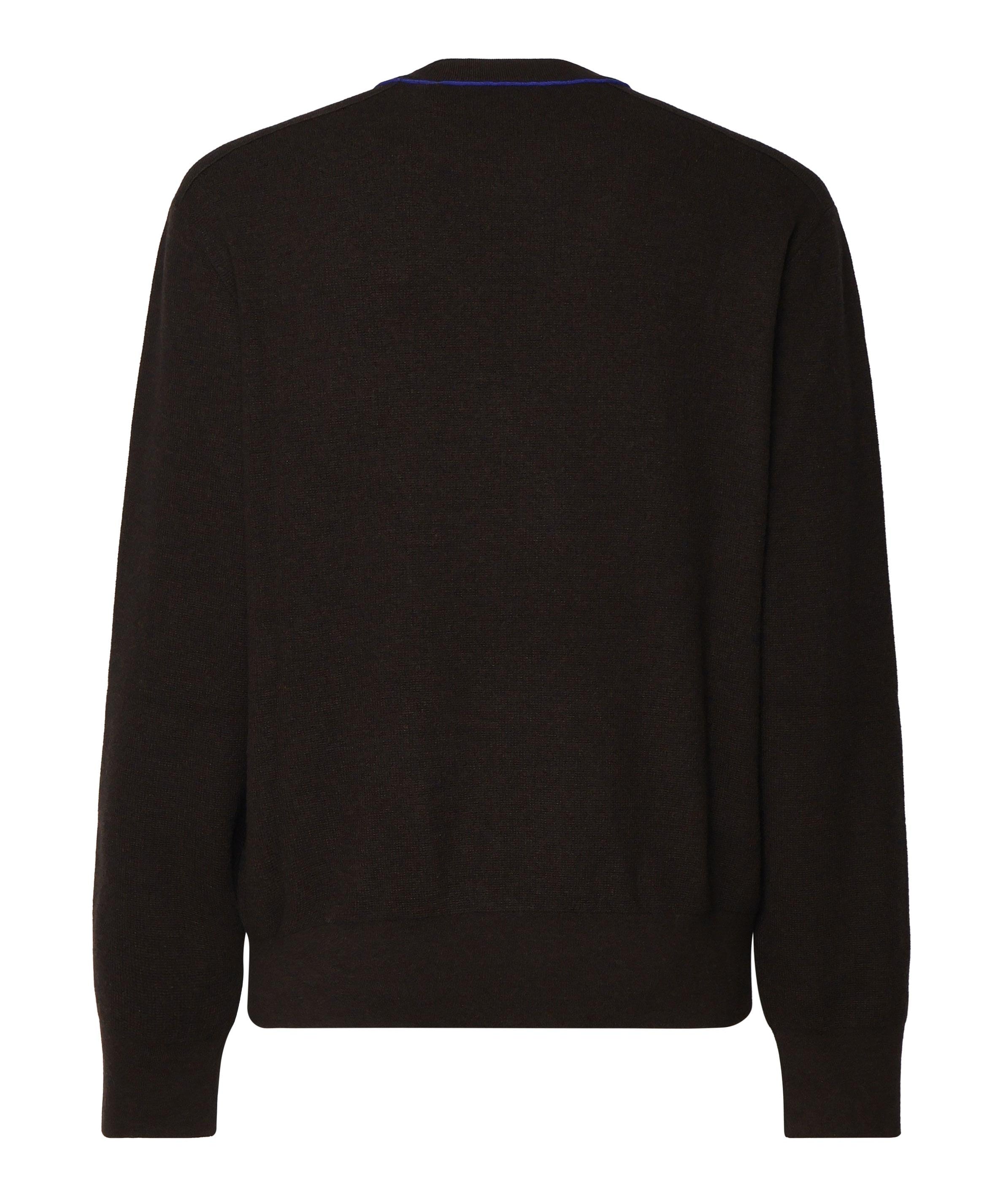 Maglioncino in cashmere con logo knight 8093611 C1170 BURBERRY 