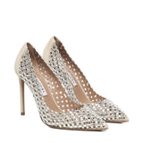 Décolleté in suede con cristalli CTAHIGP0 SUENND AQUAZZURA 