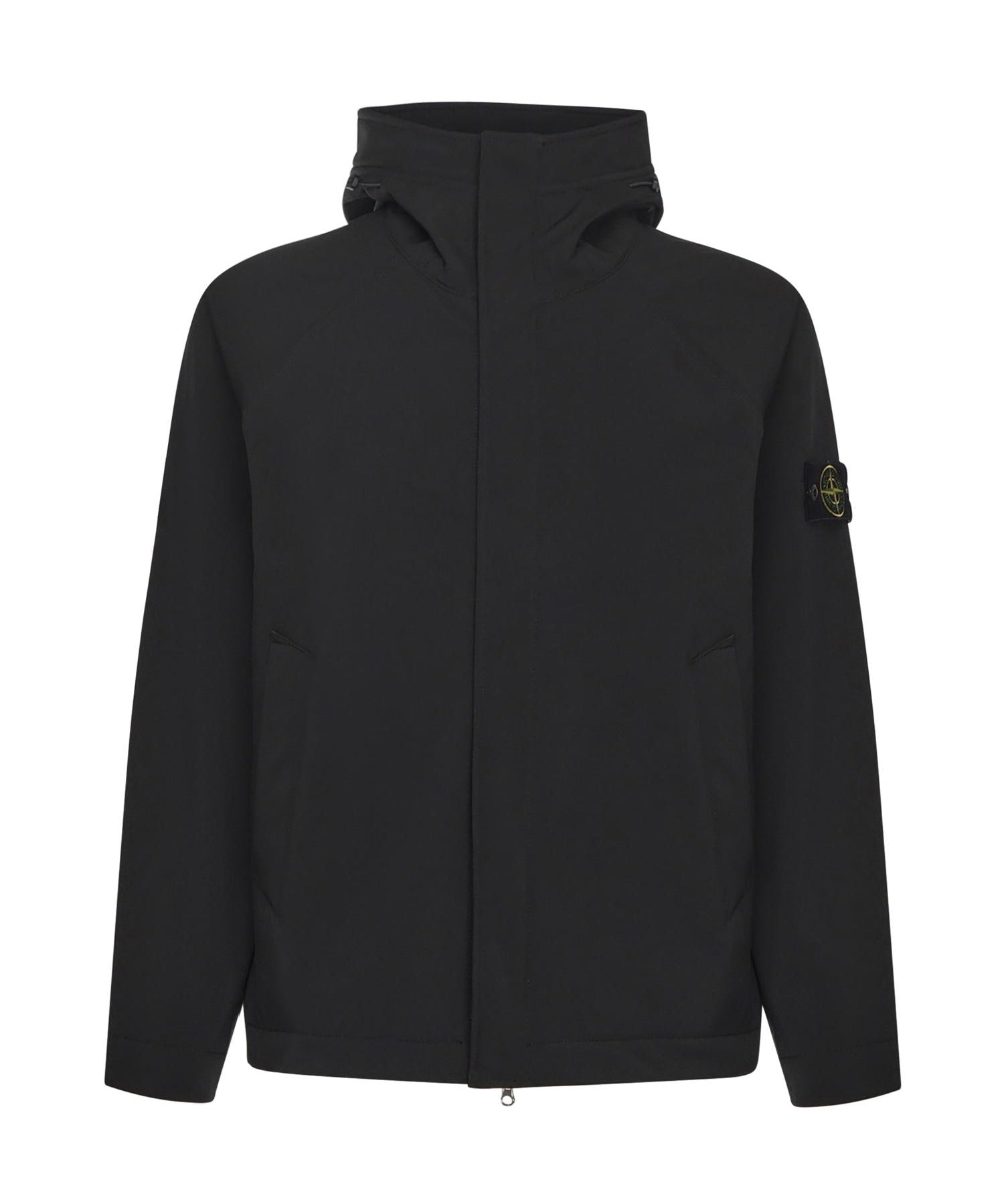 Parka con cappuccio e logo K2S15Q100010 S0B22V0029 STONE ISLAND 