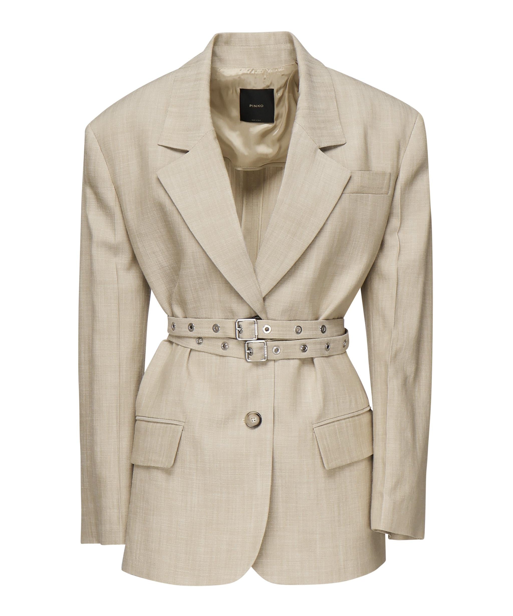 Giacca monopetto beige 104887 A2EJD18 PINKO 