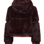 Pelliccia penny con cappuccio 73C19EX02 PENNYRUBINO V° 73 
