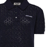 Polo in cotone MML06V 191AF0008 MIU MIU 