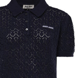 Polo in cotone MML06V 191AF0008 MIU MIU 