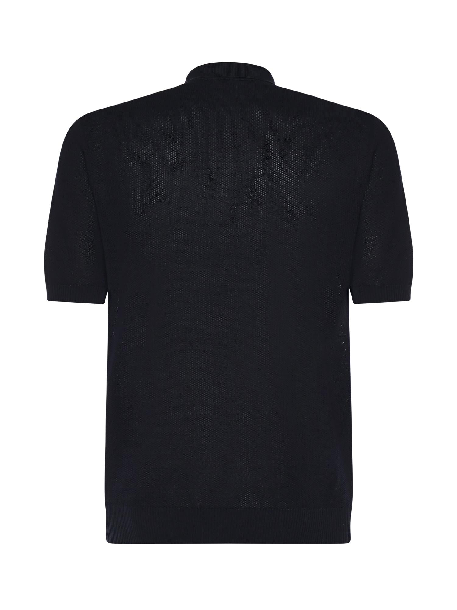 Polo con zip in cotone M76MAGM90MAG0M008 11 ELEVENTY 