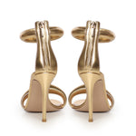 Sandali Bijoux in pelle metallizzata G61635 15RICNPSMEKO GIANVITO ROSSI 