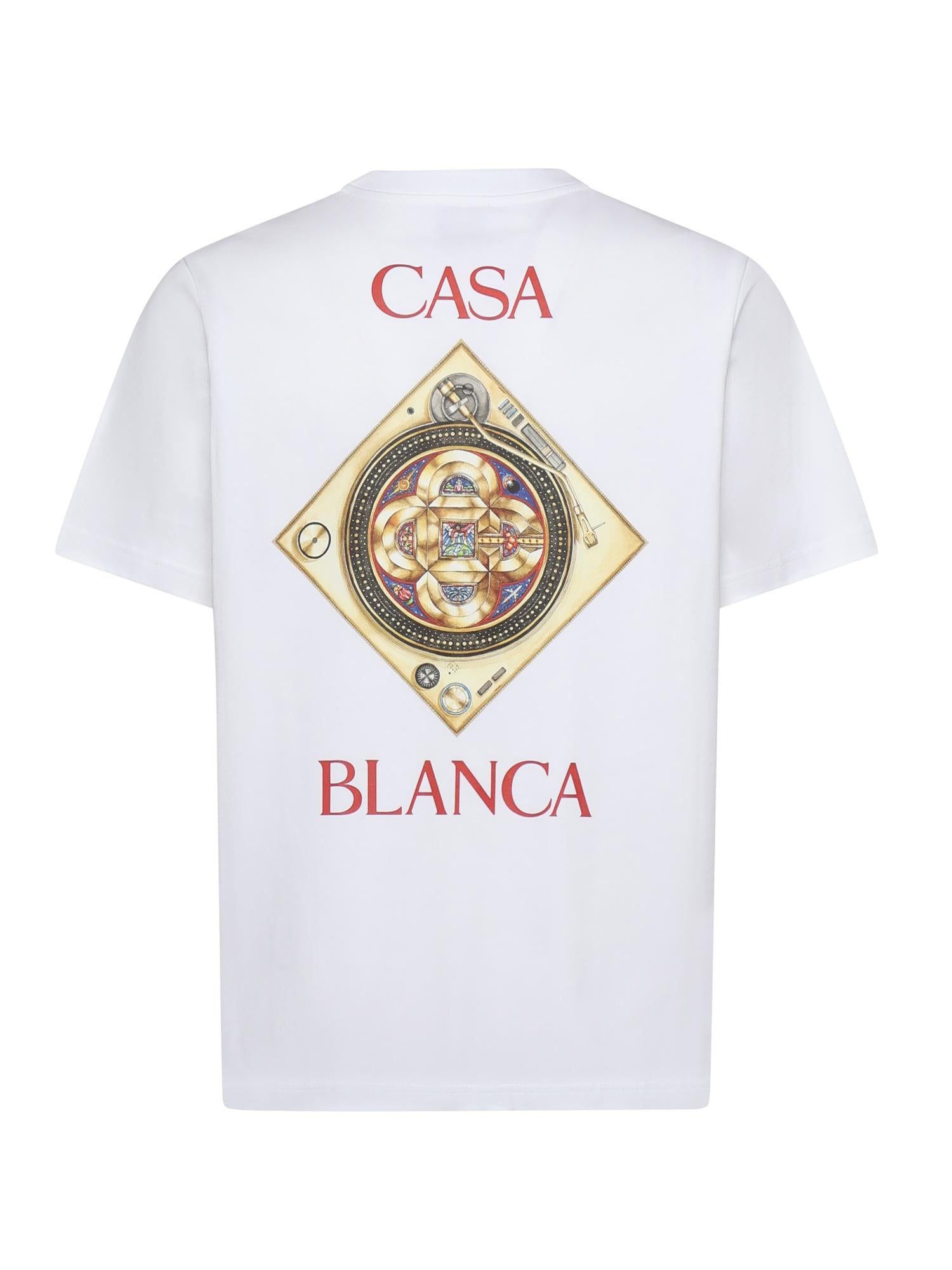 T-shirt in cotone con logo MSS26JTS001 02 CASABLANCA 