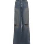 Jeans a gamba larga in denim SH0LA0014 M30017994 MM6 Maison Margiela 
