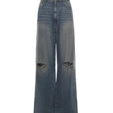 Jeans a gamba larga in denim SH0LA0014 M30017994 MM6 Maison Margiela 